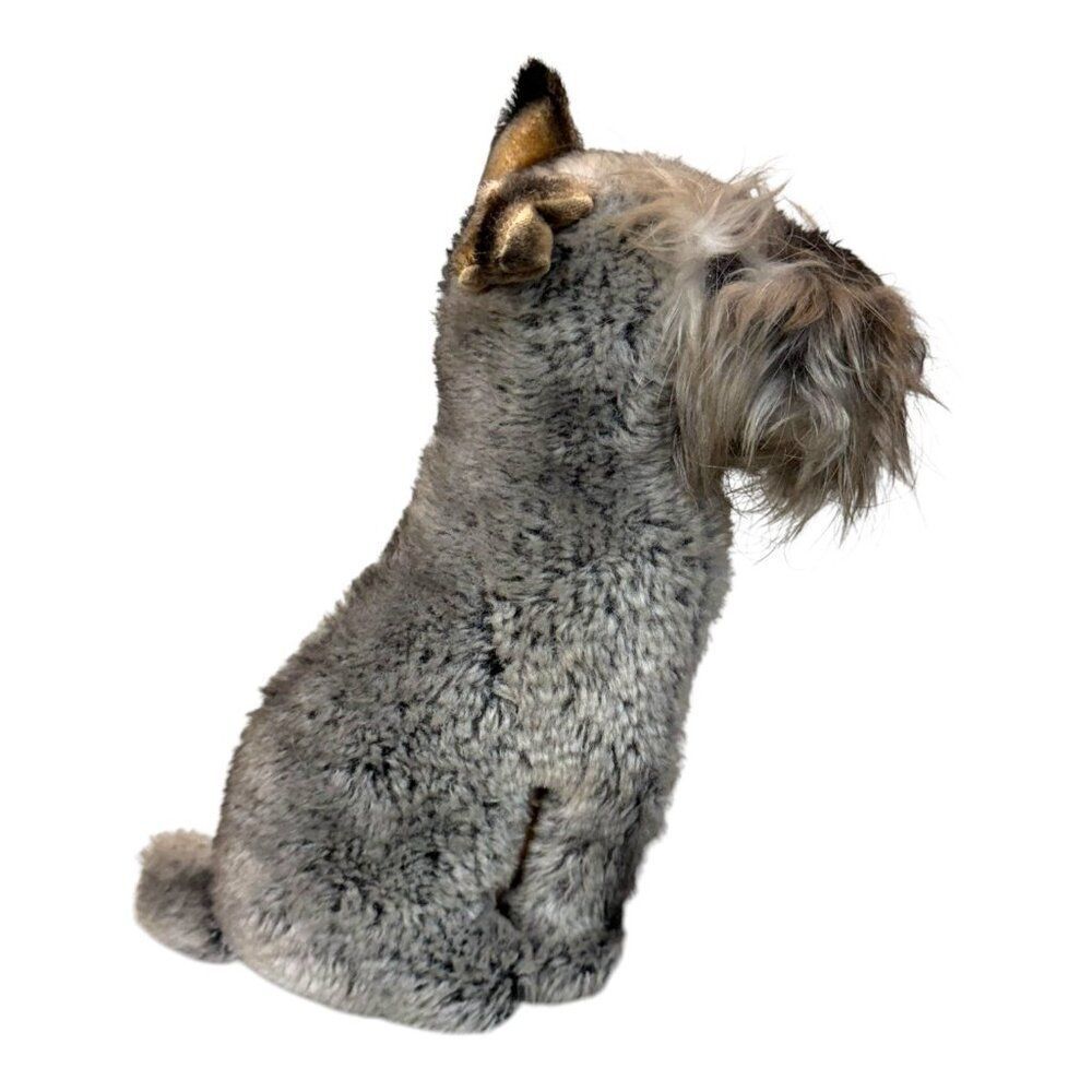 Vintage 1968 Kamar Japan Schnauzer Plush Dog Gray Stuffed Animal Retro Puppy - Picture 7 of 9